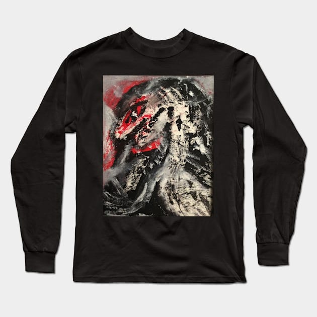 Monster in your Sleep Long Sleeve T-Shirt by heyokamuse